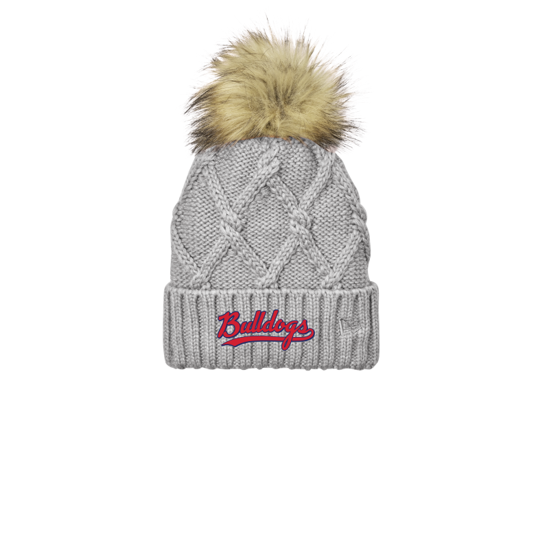 New Era Faux Fur Pom Beanie-New Era