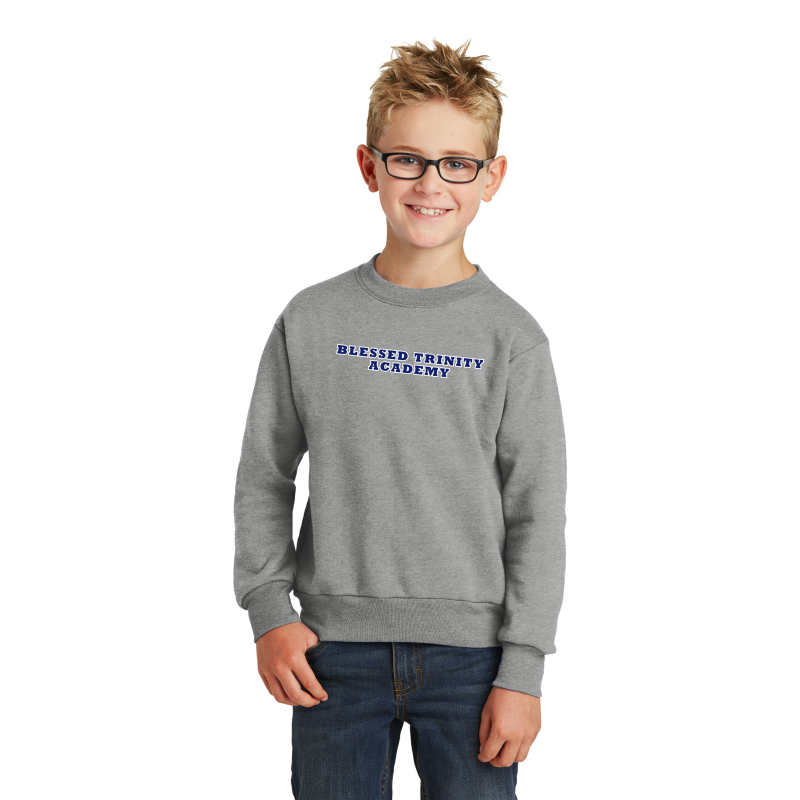 Port & Company - Youth Core Fleece Crewneck Sweatshirt-Port & Company