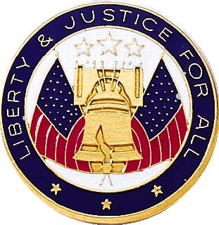 Liberty & Justice Lapel-Blackinton Insignia and Recognition