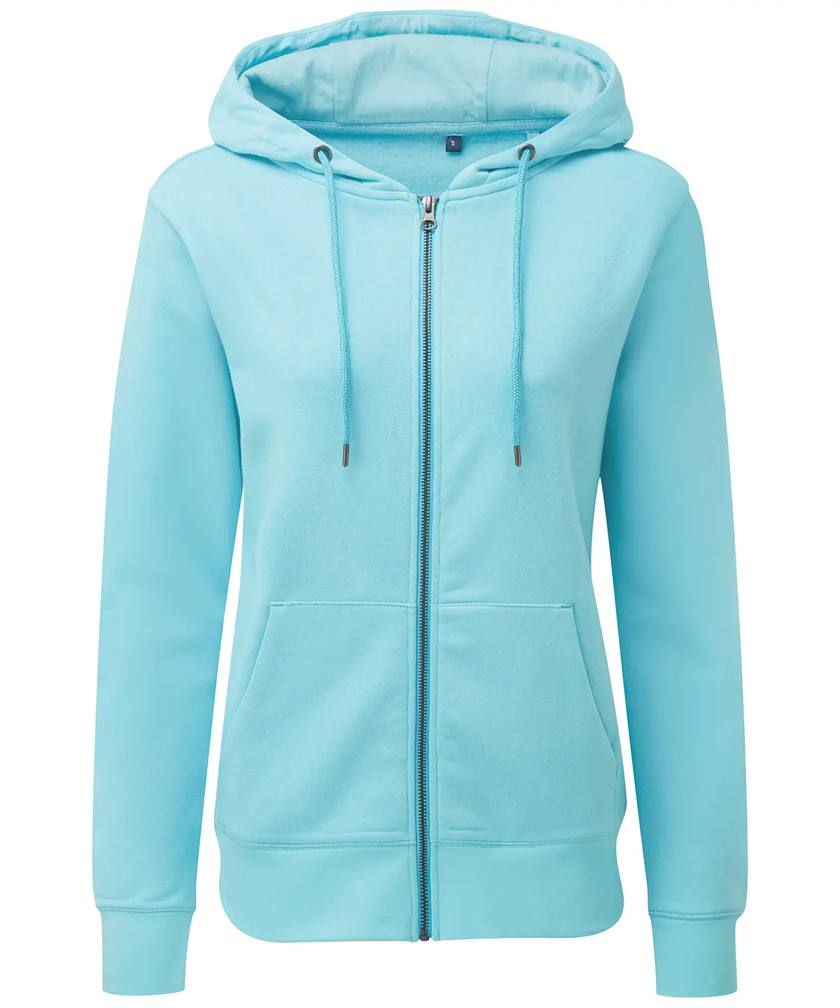 Women&#8216;s zip-through organic hoodie-Asquith &#38; Fox