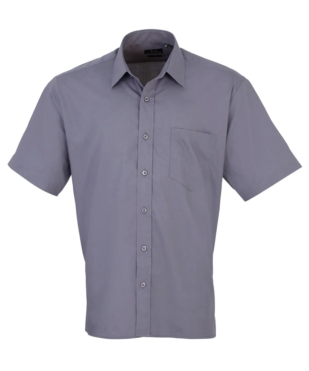 Short sleeve poplin shirt-Premier