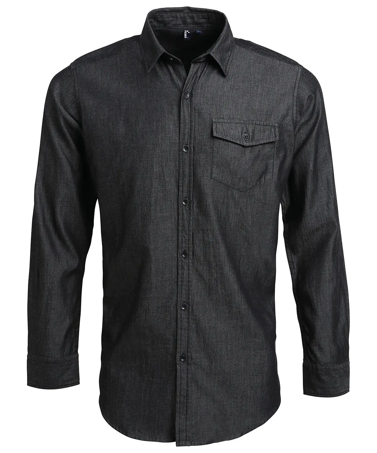 Jeans stitch denim shirt-Premier