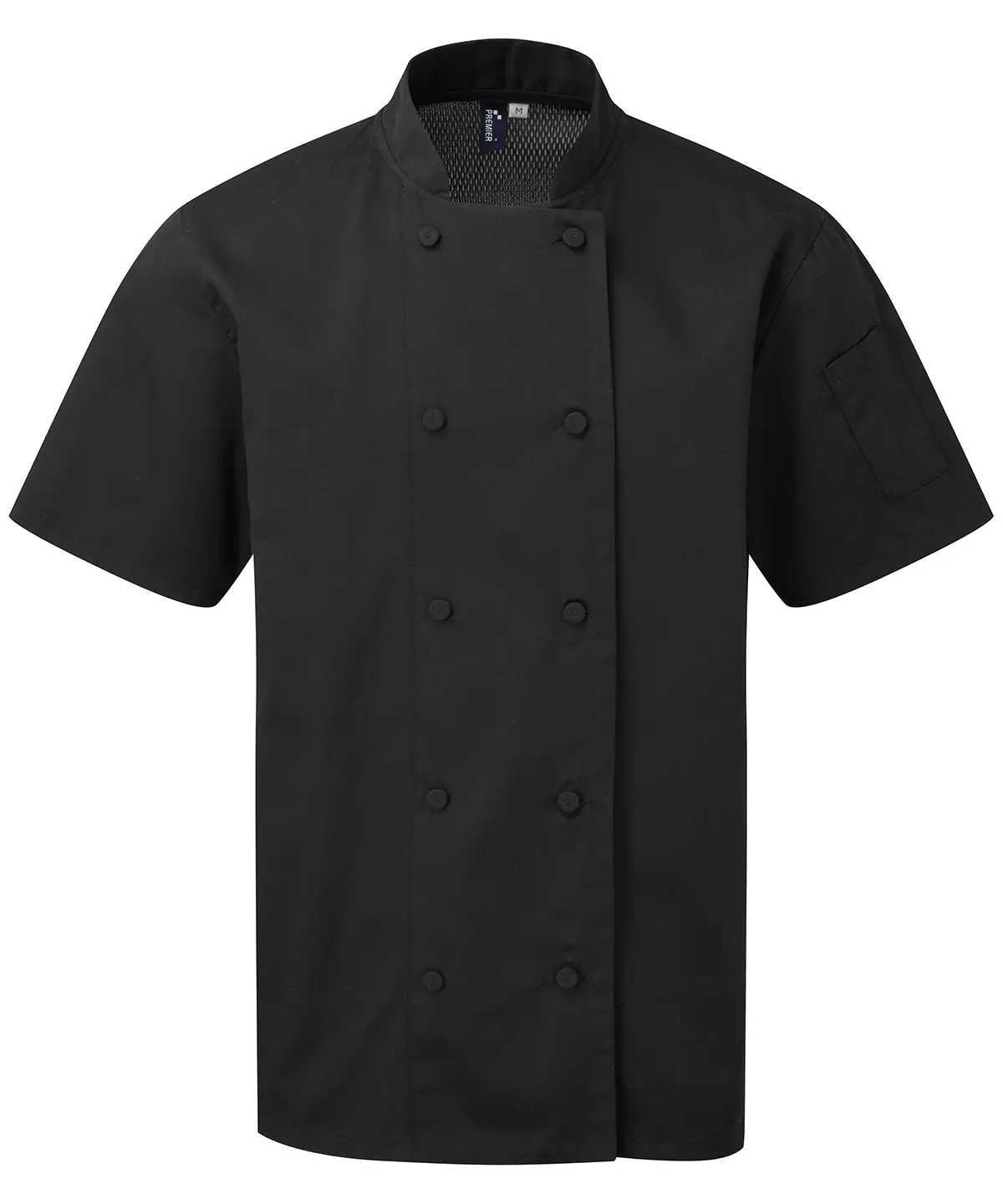 Chefs Coolchecker® short sleeve jacket-Premier