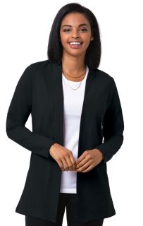 Ladies Fly Away Cover Up Black Solid-
