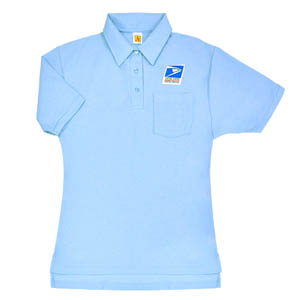 USPS Ladies Short Sleeve Carrier Polo Jersey-School Apparel