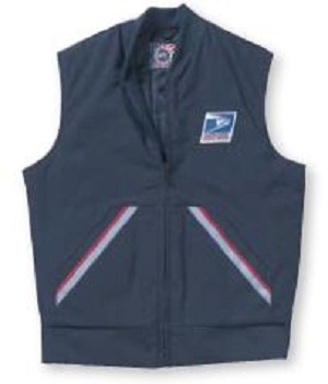 USPS Carrier Insulated Vest - Unisex Sizing-Union Line