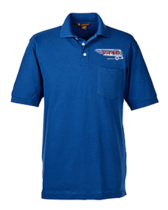 Mens Polo With Pocket And WRTA Logo-Harriton