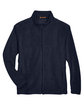 Mens Full-Zip Fleece With Embroidery-Harriton