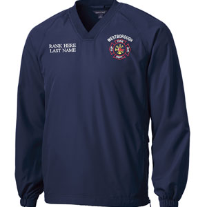 Westborough VNeck Pullover Wind Shirt-Trippis Uniforms