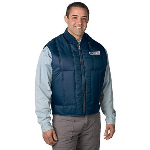 USPS Quilted Postal Vest-Snap N Wear