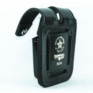 Double Mag Pouch Withhidden Snaps-Boston Leather