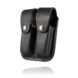Clip Pouch&#44; Double&#44; For &#46;45 Cal-Boston Leather