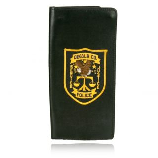 Double Citation Holder With Patch-Boston Leather