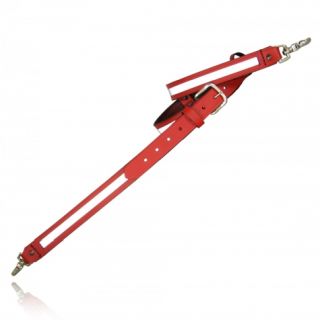 Fireman&#34;S Radio Strap (Reflective)-Boston Leather