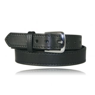 1 1/2&#34; Off Duty Belt&#44; Stitched Edge-Boston Leather