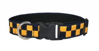 Policeband Checkerboard Nylon Collar-Boston Leather