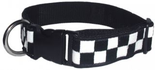Policeband Checkerboard Nylon Collar-Boston Leather