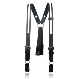 Fireman&#34;S Suspenders &#40;Loop&#41;&#40;Reflective&#41;-Boston Leather