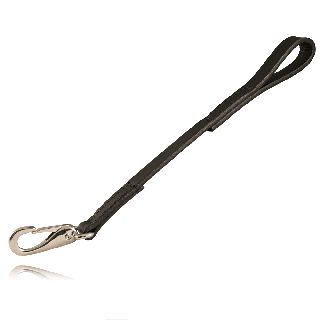 Key Leash w/ Snap (10&#34; In Length)-Boston Leather