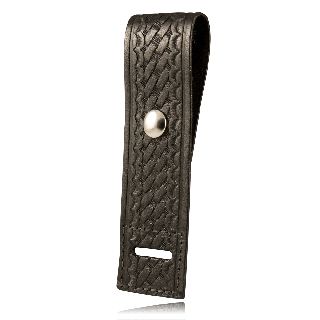Boston Leather Handcuff Strap Black Ballistic Weave Nickel 5519-5 for sale online 