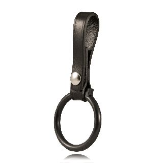 &#34;D&#34; Cell Flashlight Ring Abs Black 2&#34;-Boston Leather