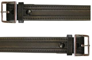 1 3/4&#34; Garrison Belt, 4 Row Stitched-Boston Leather