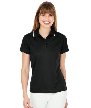 Womens Classic Solid Wicking Polo-Charles River Apparel