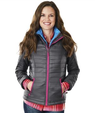 Womens Lithium Quilted Jacket-Charles River Apparel