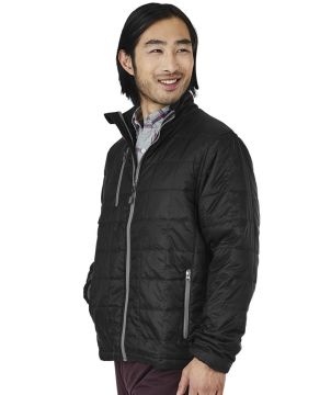 Mens Lithium Quilted Jacket-Charles River Apparel