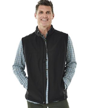 Mens Classic Soft Shell Vest-Charles River Apparel