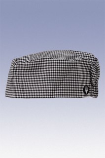 Small Check Beanie-Chef Works