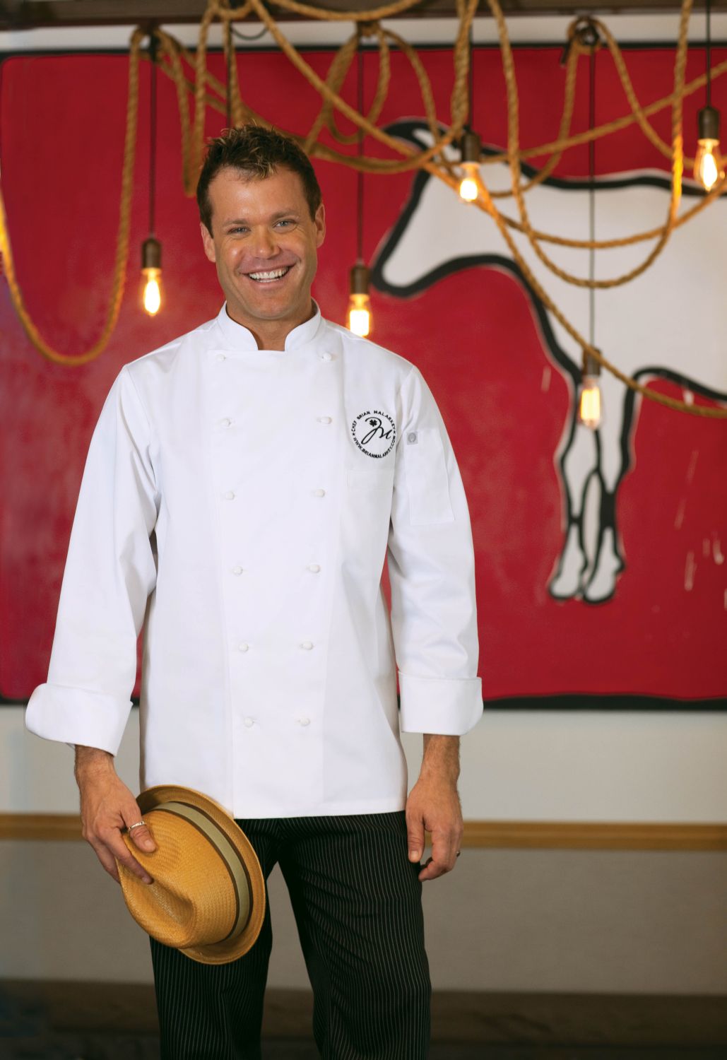 Chef Works Mens Monza Executive Chef Coat