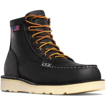 Bull Run Moc Toe 6&#34; Black-Danner