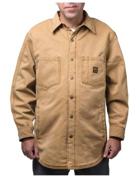 Dickies_vintage Industrial Mens Duck Shirt Jacket-Vintage