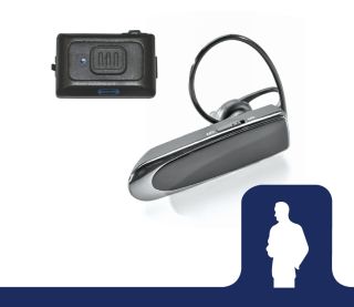 EP-UC203_UC Kit Bluetooth Headset & Remote PTT-Ear Phone Connection