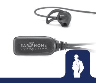 EP1303M1_Hawk EC M1 Tubeless Lapel Microphone-Ear Phone Connection