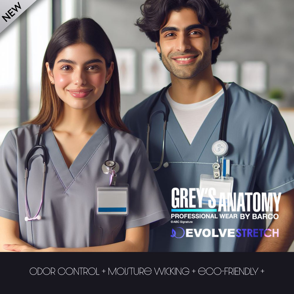 GREY'S ANATOMY EVOLVE STRETCH NURSING SCRUBS