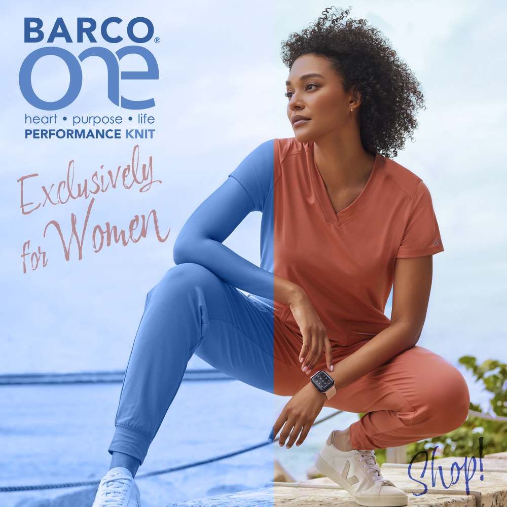 Barco One Brand Performance Knit Medical Scrubs