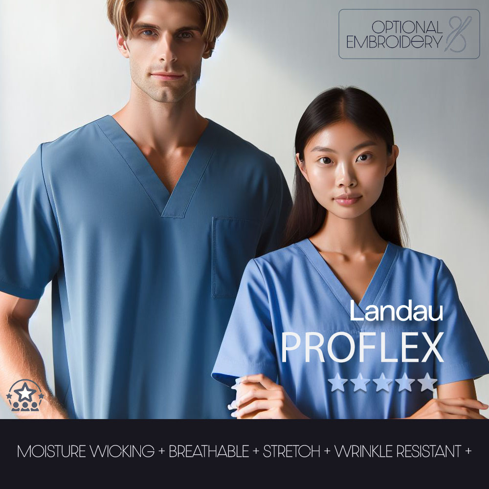 LANDAU PROFLEX SCRUBS | COMFORT STRETCH + BREATHABILITY