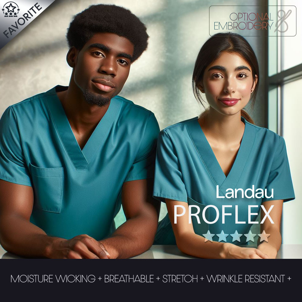 LANDAU PROFLEX SCRUBS | COMFORT STRETCH + BREATHABILITY