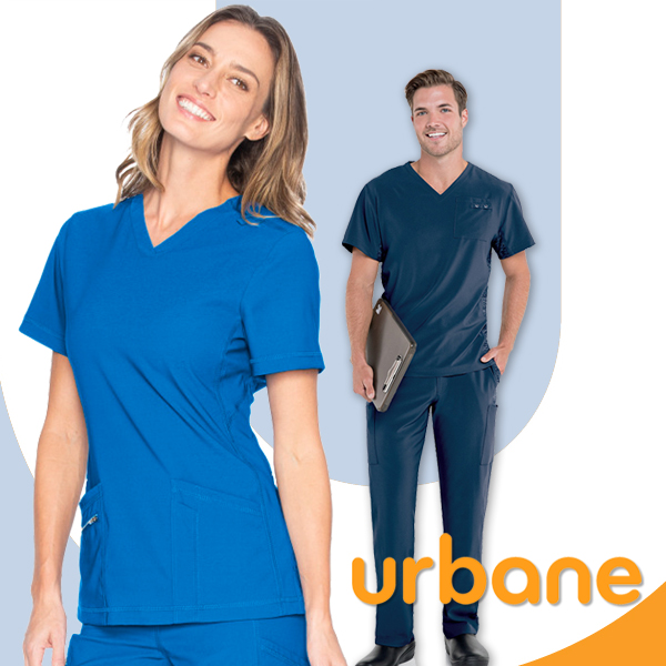 urbane scrubs for men and women
