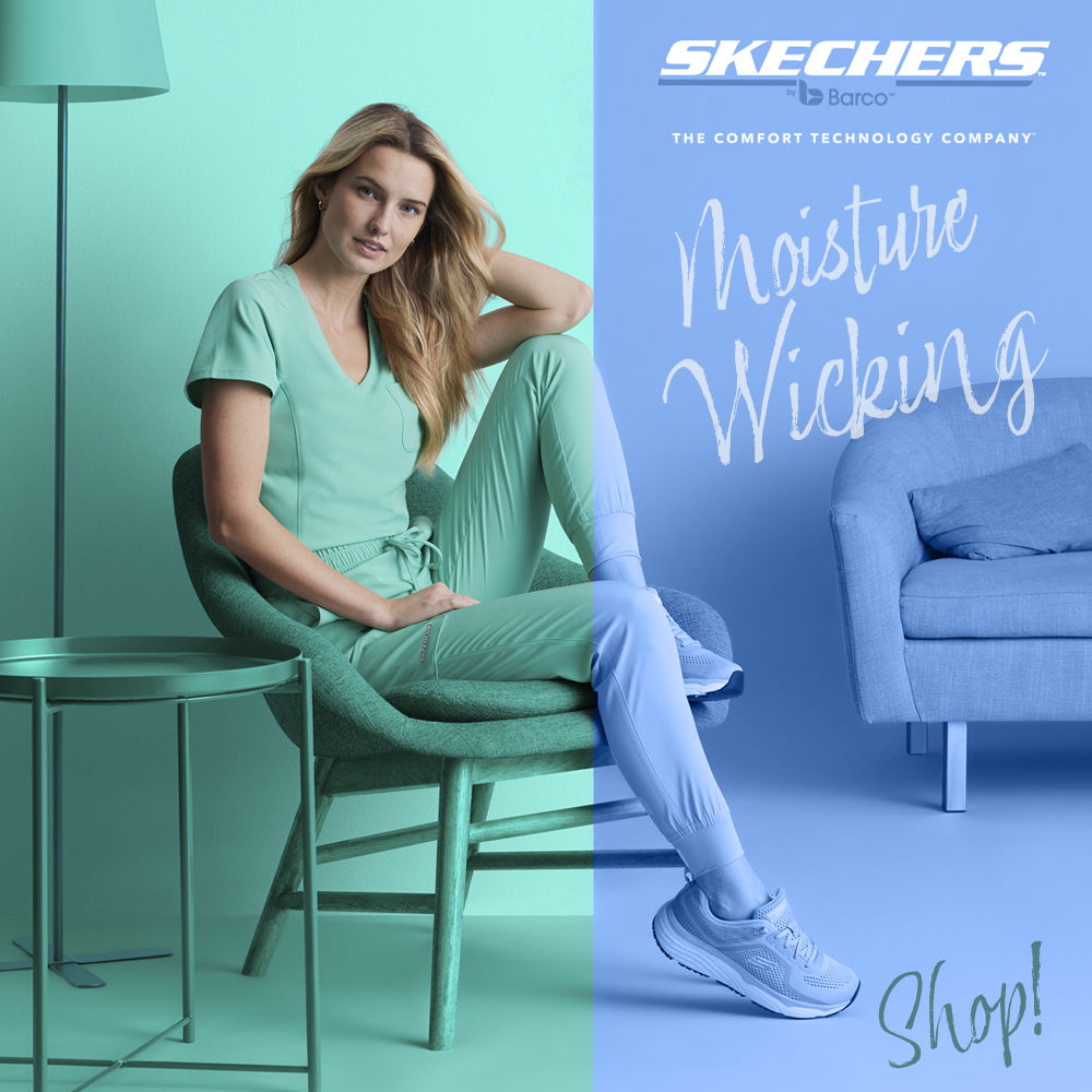 SHOP SKECHERS ECO-FRIENDLY MEDICAL SCRUBS