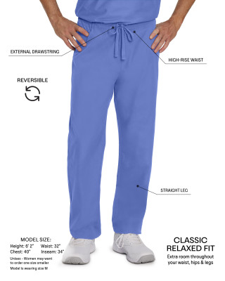 7602 Landau Classic Reversible Scrub Pant