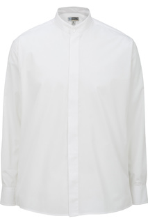 Edwards Mens Banded Collar Shirt-