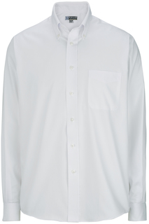 1975 Mens Long Sleeve Pinpoint Oxford Shirt-Edwards