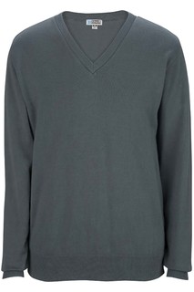 4090 Fine Gauge V-Neck Sweater-Edwards