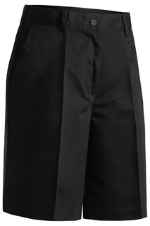 Edwards Pants, Skirts, & Shorts for Hospitality Ladies Blended Flat Front Chino Short-Edwards