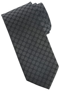 Edwards Corporate Hospitality Security,Belts & Ties FRONT OF THE HOUSE Tone-On-Tone Circles Tie - Mens-Edwards