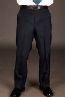 Mens Tailored Front Ultralux Pants-UltraLux Polyester Collection