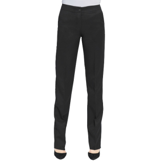 Womens Ecotex Recycled Polyester Tailored Front Pant-EcoTex Recycled Polyester